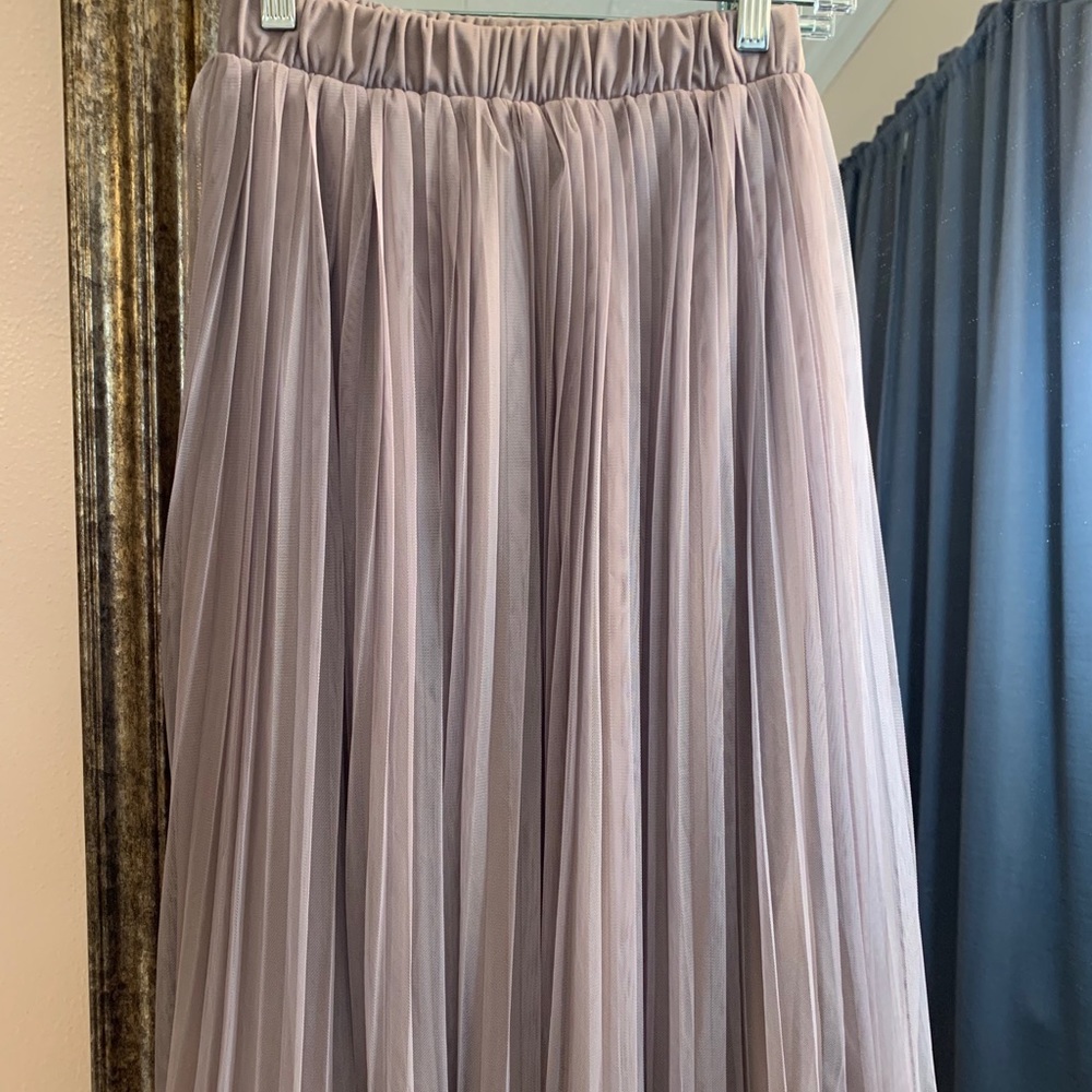 Light purple skirt